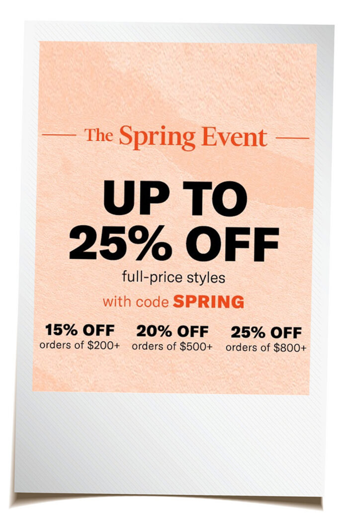 Shopbop Sale Alert:  Everything You Need For Spring